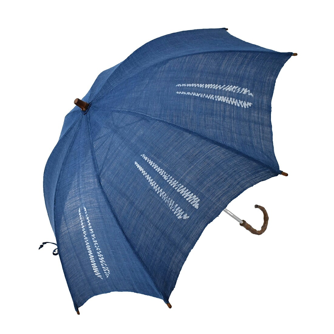 在庫超特価ハンドメイド 日傘 縦縞 傘