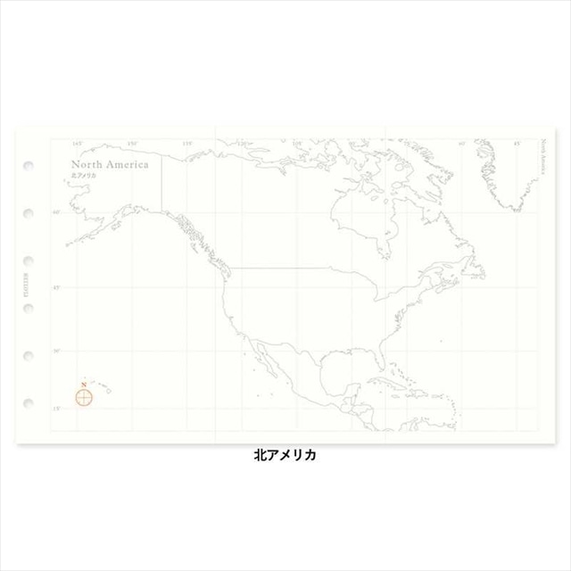 PLOTTER ワールドマップ(世界白地図) ミニサイズ: 暮らしとしごとの 
