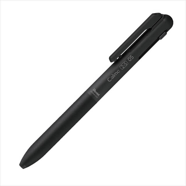ぺんてる カルム 多機能ペン 2色ボールペン0.5(黒・赤) シャープ0.5