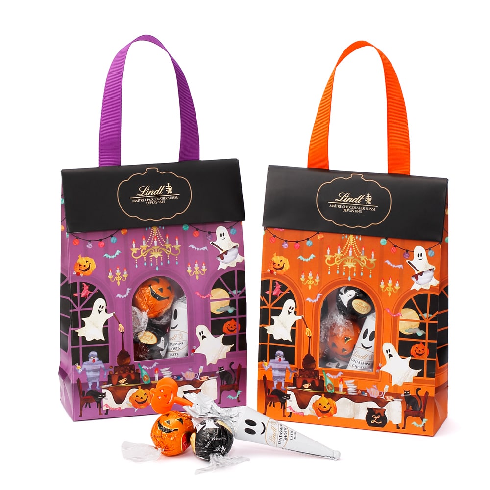 リンツ 【公式】 リンツ Lindt チョコレート リンツ ハロウィンバッグ 11個入 オレンジ ショッピングバッグXS付: リンツチョコレート  Lindt｜JRE MALL