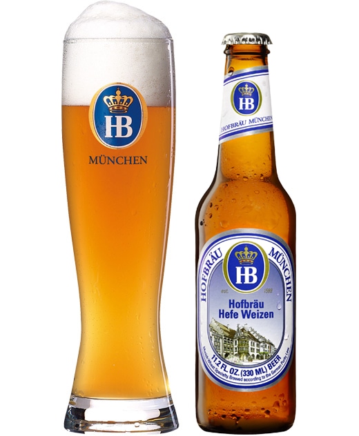 ホフブロイ ヘーフェヴァイツェン ドイツビール クラフトビール 白