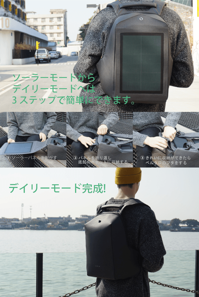 送料無料】Korin Design HiPack Solar（コリンデザイン ハイパック