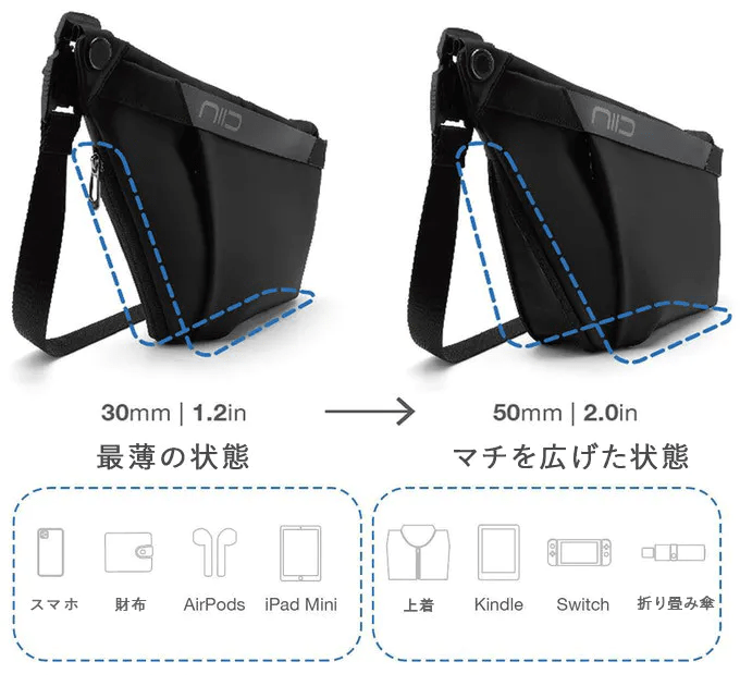 送料無料】niid Fino IV Chest Bag Black（ニード FINO 4 チェスト