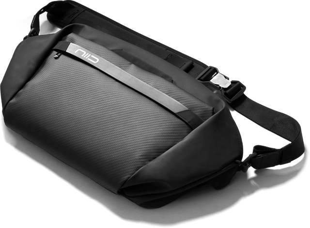 送料無料】niid CACHE Sling Bag Duffle Bag Black（ニード キャッシュ