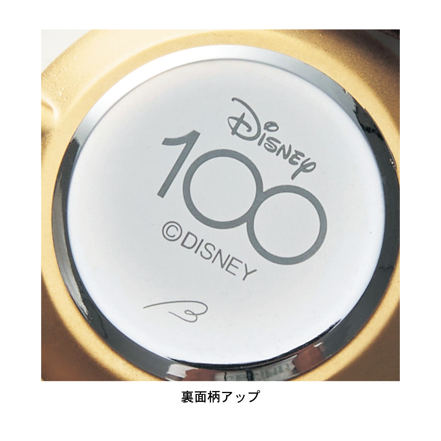 ベルメゾン ディズニー 本革ベルト腕時計 （Disney100） ミッキー