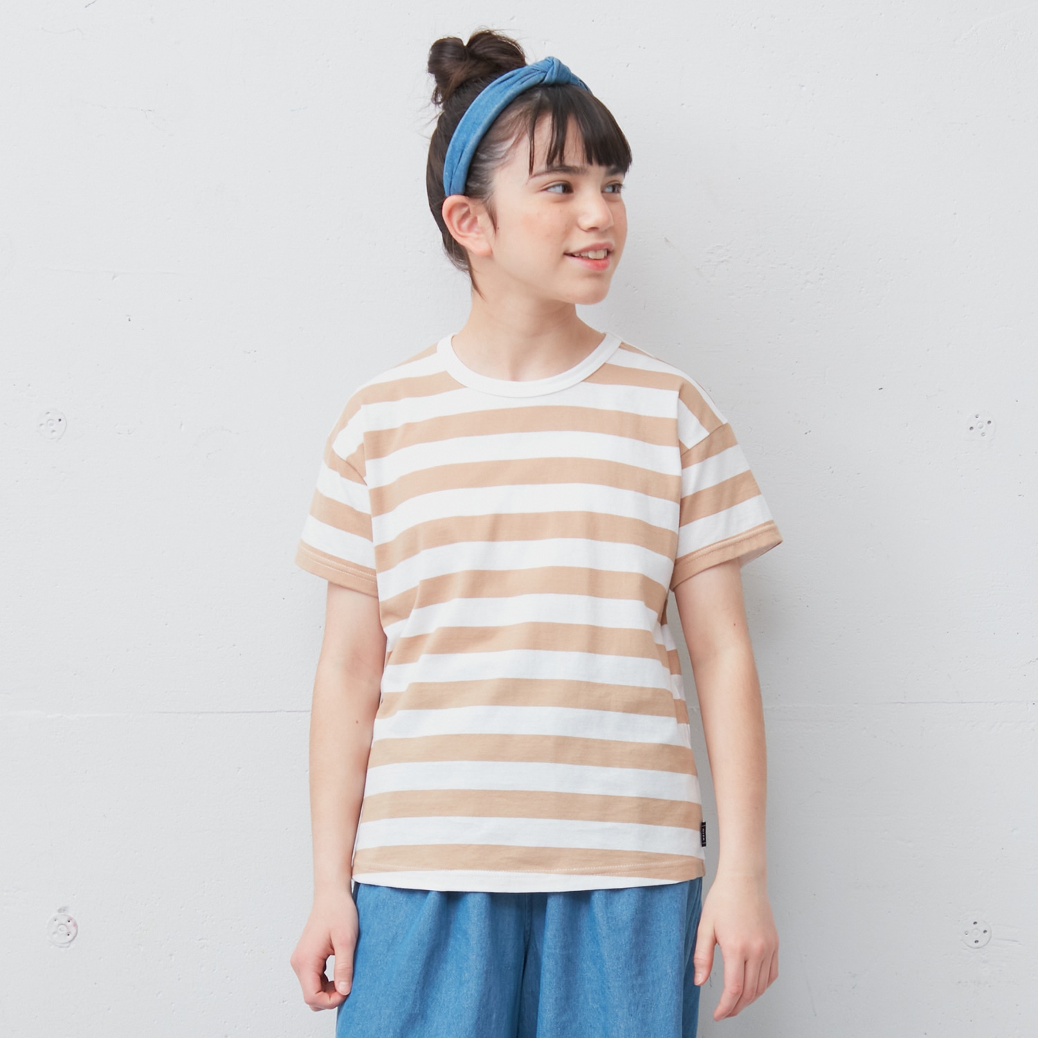 ベルメゾン GITA 薄くて涼しいシンプルＴシャツ５枚セット カラフル系