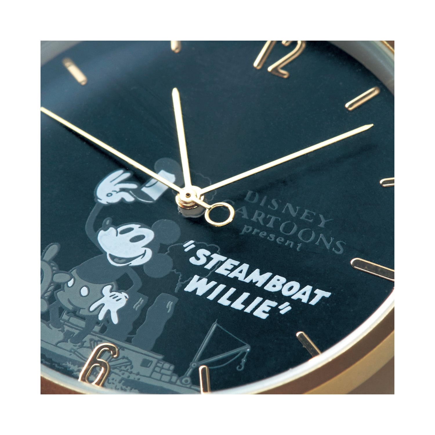 ベルメゾン ディズニー 本革ベルト腕時計 （Disney100） ミッキー 