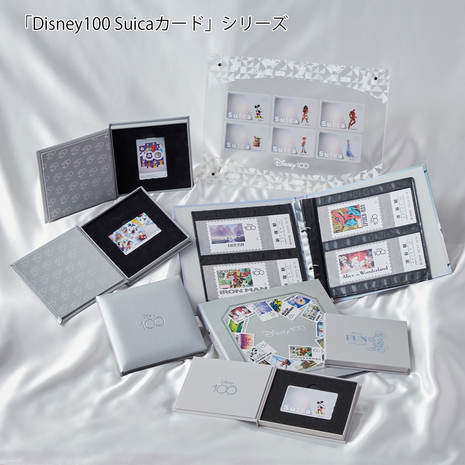 代引き人気 ディズニー ミッキーマウスバラ売り Disney100記念Suica ...