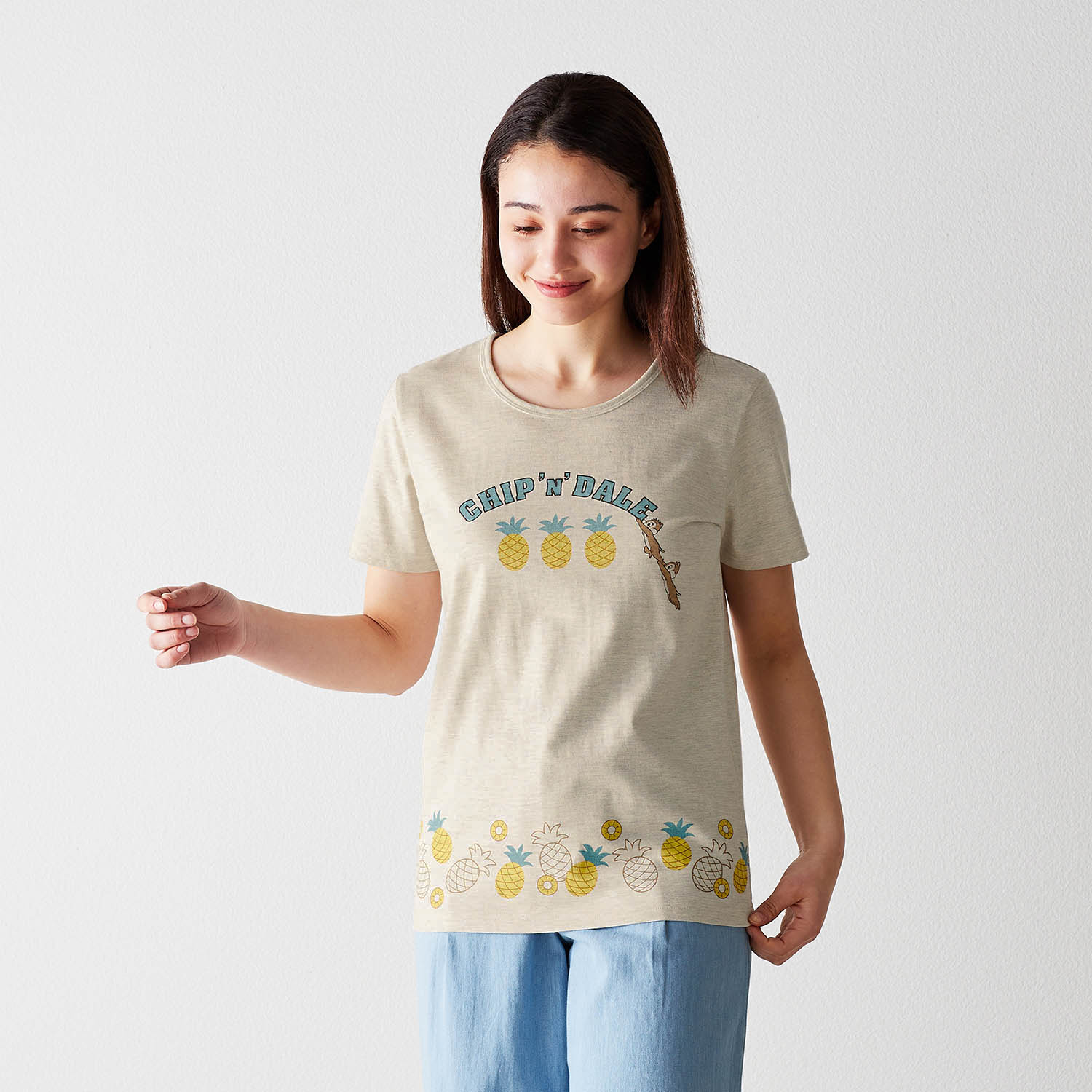 チップとデール チップ デール Tシャツセット 2枚 ベルメゾン Disney Yolobus Com