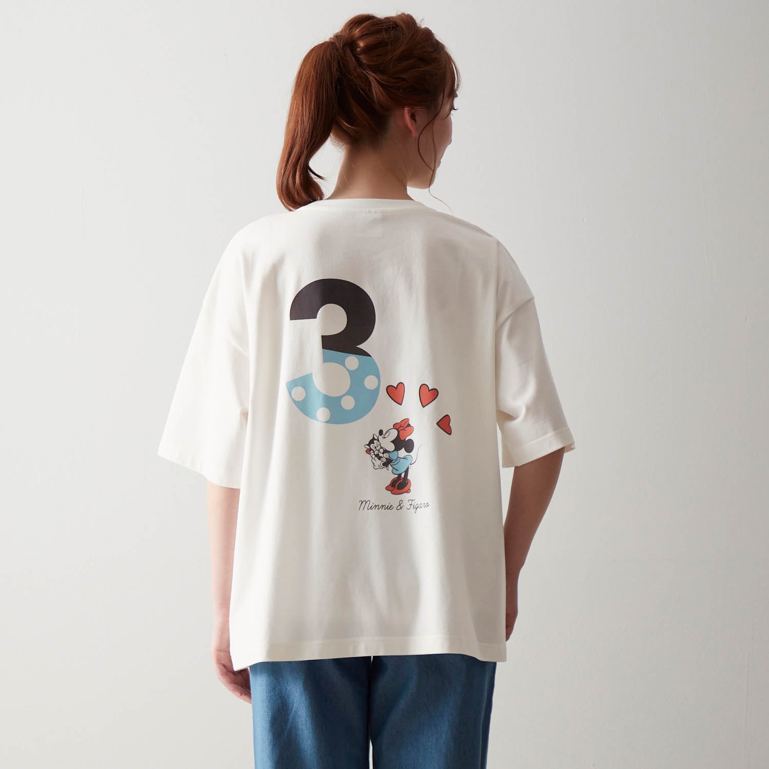 ベルメゾン ディズニー ユニセックスナンバーTシャツ（選べる