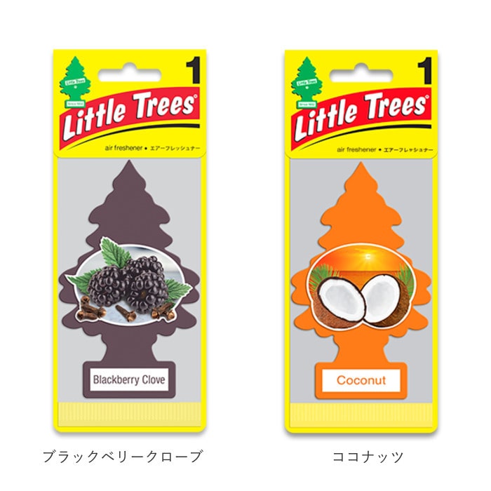 2021秋冬新作】 Little Trees リトルツリー ブラックアイス 12枚セット 芳香剤
