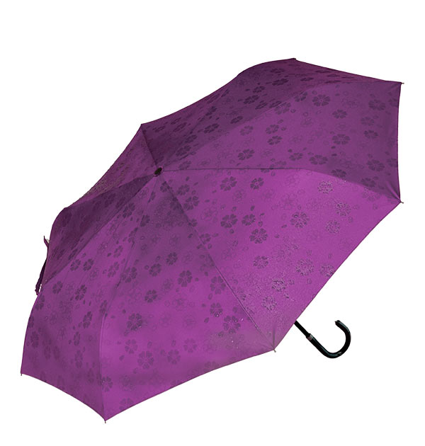 折りたたみ傘 晴雨兼用 桜雫 さくらしずく 通販 折傘 59cm 8本骨 軽量 