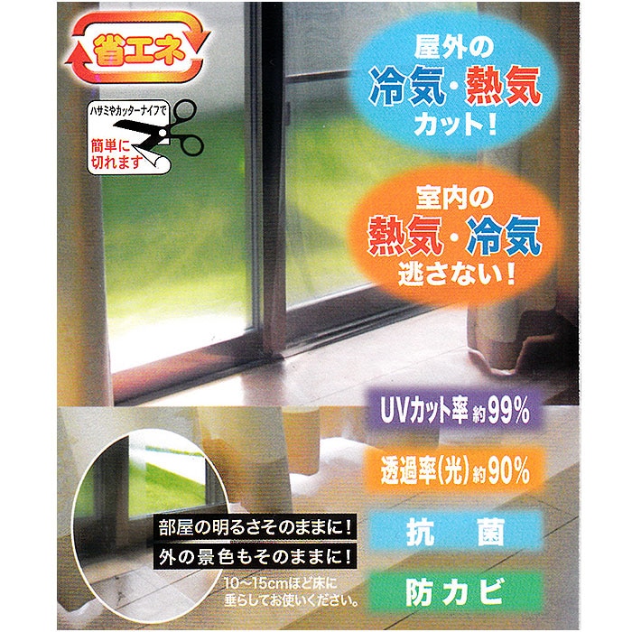 断熱カーテンライナー 225 通販 カーテンライナー 断熱 窓 すきま風 対策 隙間風 防止 2枚入り 100×225cm 2枚セット 採光クリア 採光ホワイト  断熱カーテン UVカット 抗菌 防カビ ライナー 裏地カーテン ファブリック(100×225 採光クリア): BACKYARD FAMILY｜JRE  MALL