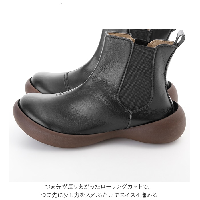 re:geta リゲッタ カヌー サイドゴア ブーツ ブーティ - ブーツ