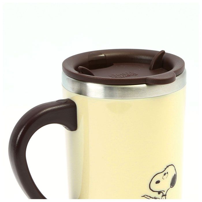 マグカップ スヌーピー おしゃれ ブランド 保温 サーモマグ 300ml ステンレス コーヒーカップ 安い モダン Snoopy 蓋付き 別倉庫からの配送