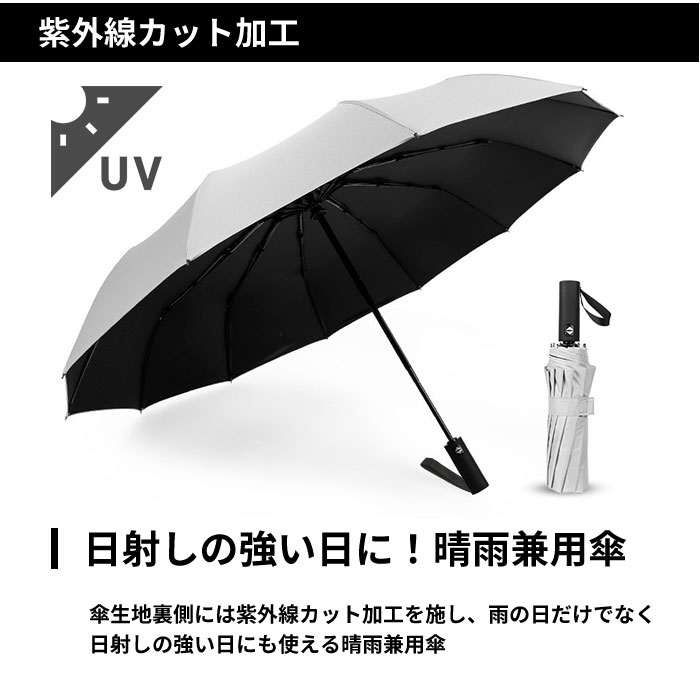 折りたたみ傘 自動開閉 通販 メンズ レディース 大きい 折り畳み傘 