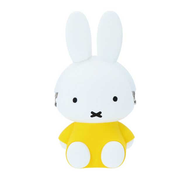 がま口 ポーチ 通販 小銭入れ 財布 3d Pochi 3dポチ シリコン がまぐち キャラクター かわいい ミッフィー Miffy マイメロディ My Melody ハロー キティ Hello Kitty ブルーナ サンリオ 小物 ケース P G Design ピージーデザイン ミッフィーイエロー Backyard Family Jre