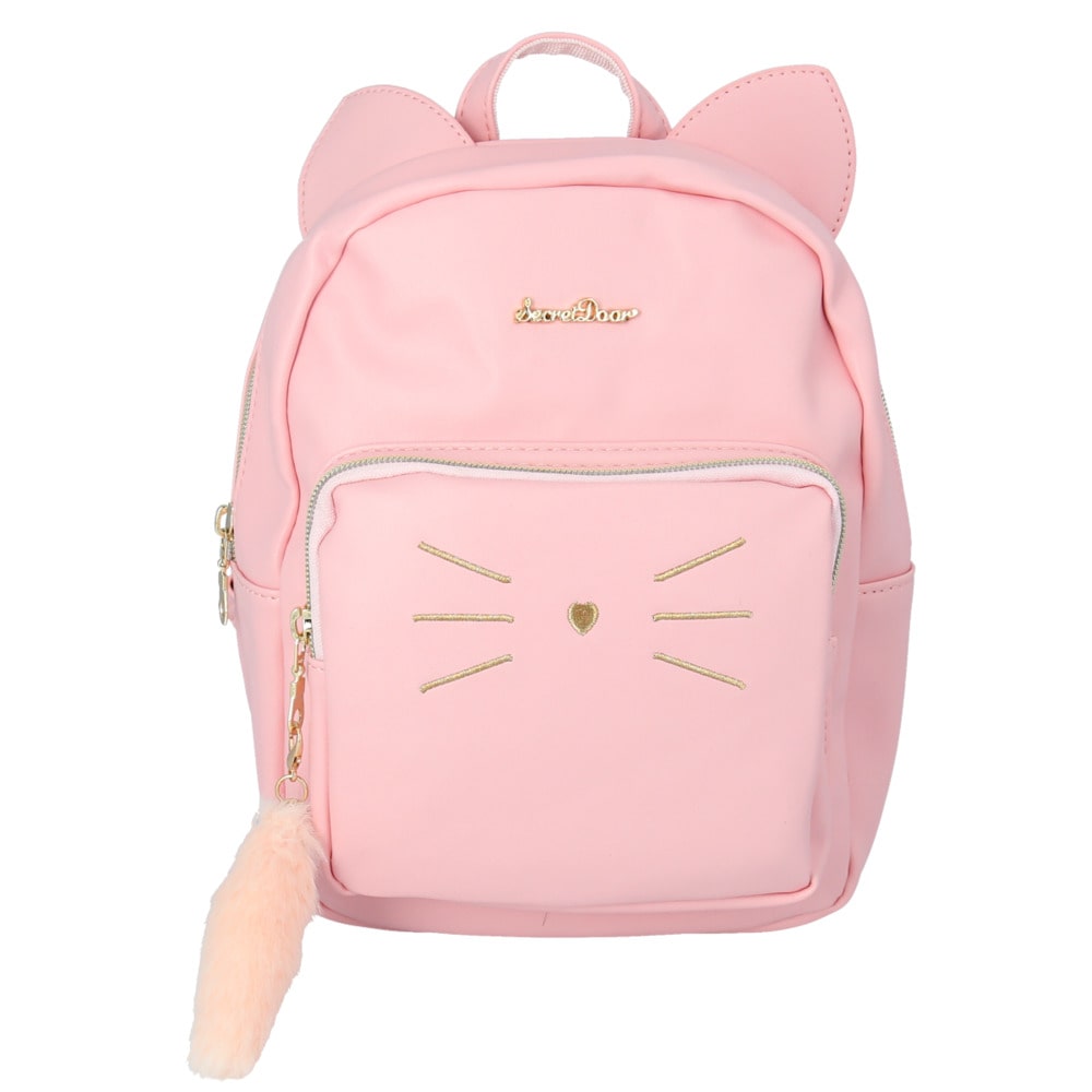 ピンク　新品 リュック 猫耳 通学 女の子 キッズ ネコ 小学生 猫耳 バッグ
