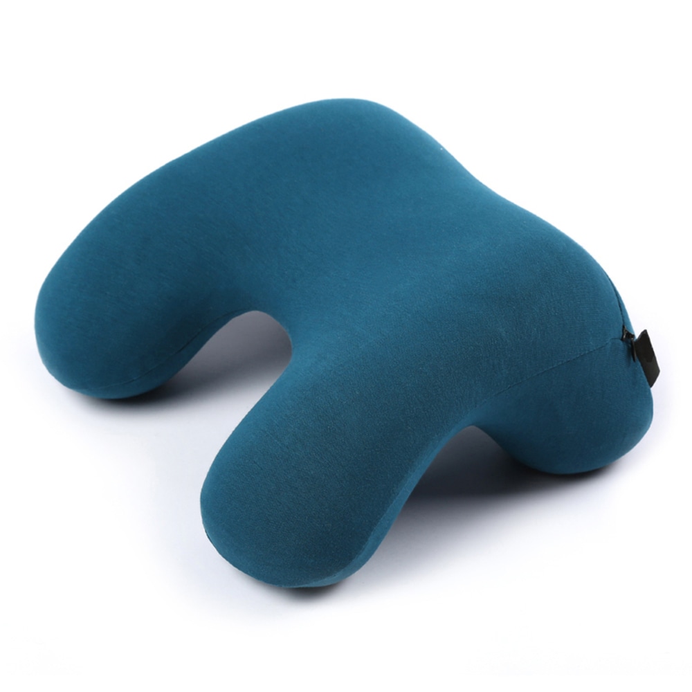 ネックピロー 飛行機 通販 Genial ジェニアル Nap Pillow ナップピロー 低反発 車 長距離 ドライブ 後部座席 助手席 オフィス デスク 軽量 携帯 キャンプ アウトドア 首まくら 仮眠 お昼寝 収納 ポーチ付き 快適グッズ 旅行用首枕 クッション 旅行用品 インディゴ