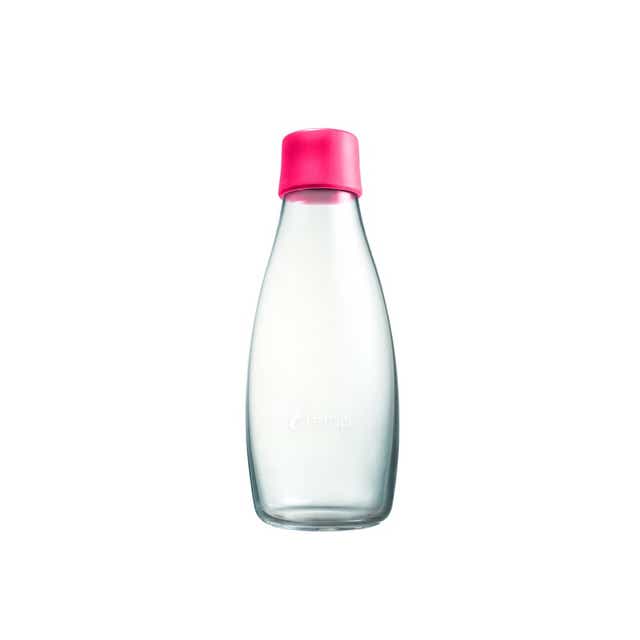 水筒 おしゃれ 500ml 通販 リタップボトル Retap Bottle 05 リタップ ウォーターボトル ガラスボトル タンブラー ピッチャー マイボトル 保存瓶 ガラス瓶 耐熱 食洗機可 レンジ可 直飲み 北欧 デンマーク マイボトル Eco エコ かわいい カラフル 500ml ピンク Backyard