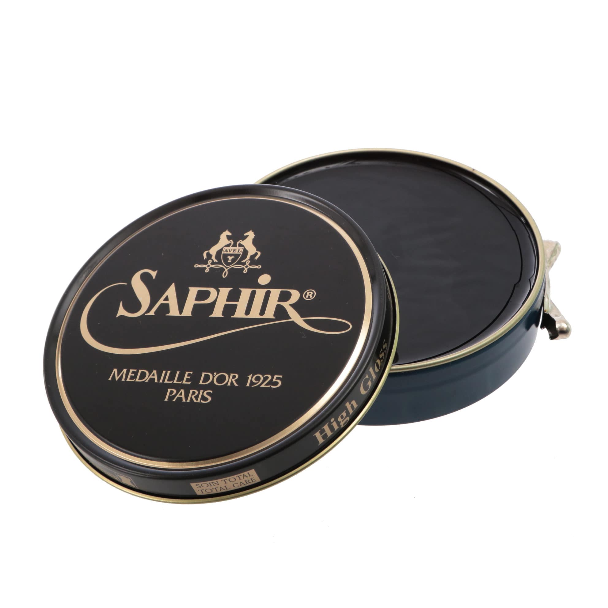 艶出しワックス サフィール ノワール Saphir Noir 靴磨き ビーズ