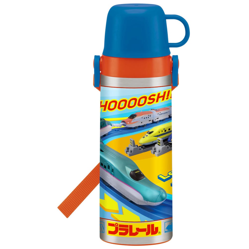 ステンレスボトル 600ml Skater スケーター 通販 子供用 キッズ 保温 保冷 中栓 コップ カップ 直飲み キティ ミニオンズ ぼんぼんりぼん カーズ トイストーリー トトロ ポケモン ソフィア プリンセス すみっコぐらし 幼稚園 保育園 園児 軽め 軽い 軽量 プラレール