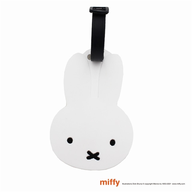 ラゲージタグ ネームタグ ミッフィー Miffy うさぎ キャラクター かわいい レディース 目印 旅行 トラベル シフレ Acc7032 B100 フェイスホワイト シフレ Jremall店 Jre Pointが 貯まる 使える Jre Mall