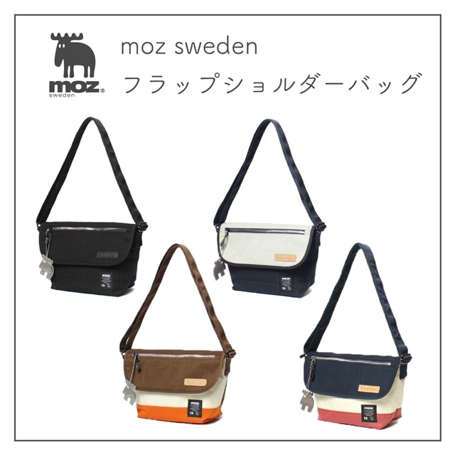 moz フラップショルダーバッグ トリコロール(トリコロール