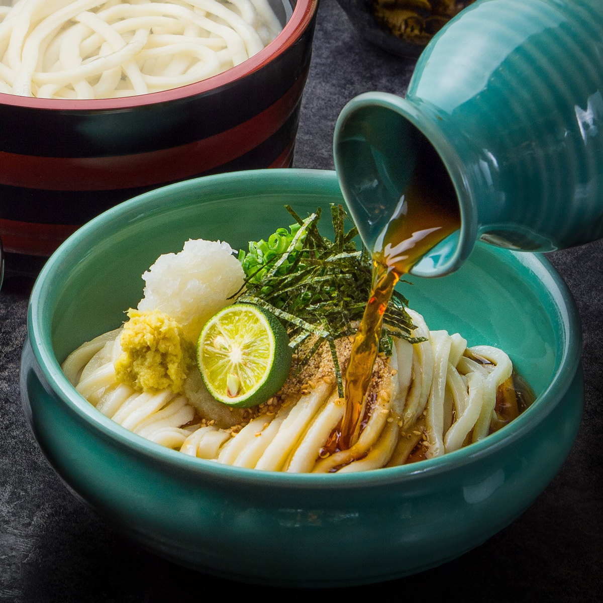 個包装 冷凍讃岐うどん 讃岐ぶっかけセット[6人前]山田家名物釜