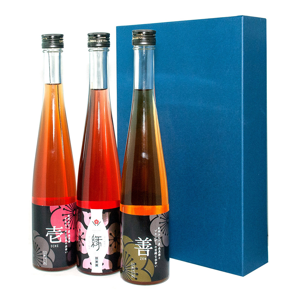 送料無料】紀州本庄うめよし 梅酒(壱 善 縁)375ml 3本セット〔梅酒(壱)×1・梅酒(善)×1・梅酒(縁)×1〕: 産直お取り寄せのニッポンセレクト｜JRE  MALL