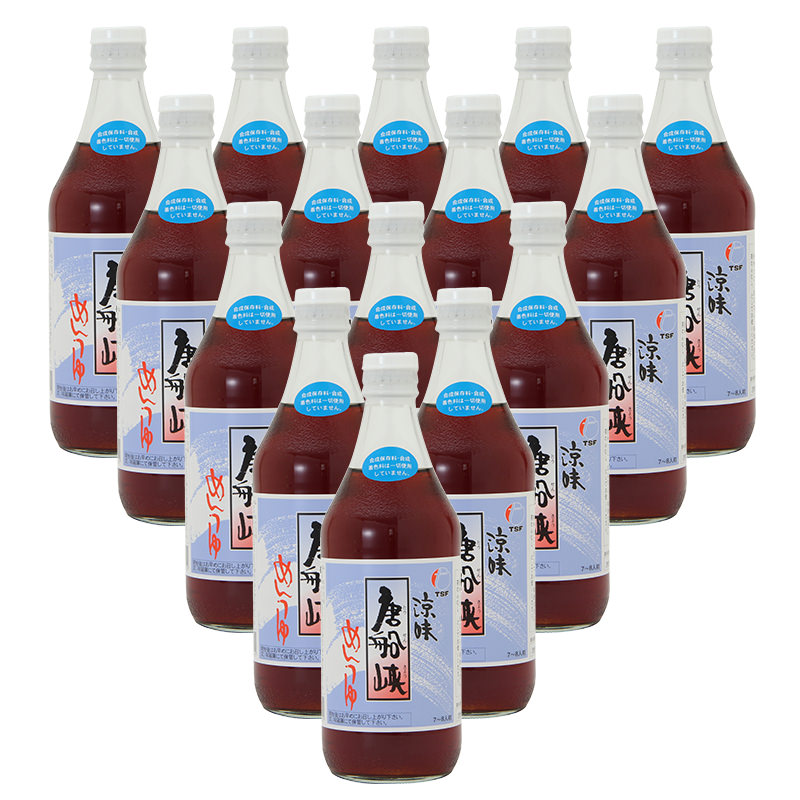 送料無料】唐船峡めんつゆ 名門の粋〔500ml×15本〕: 産直お取り寄せのニッポンセレクト｜JRE MALL