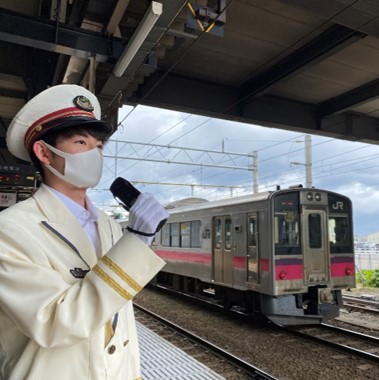 マルスできっぷ発券 白制服で放送体験 In 弘前駅 第２弾 11月26日 土 午後の部 Jr東日本 秋田支社 Jre Mall