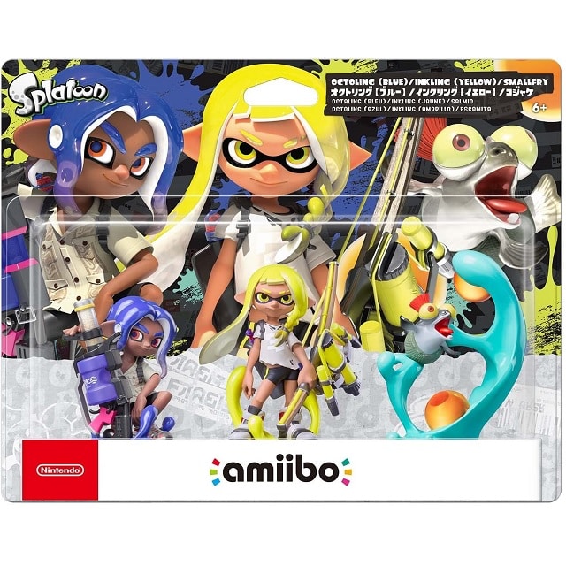 ○ポイント5倍○ amiibo トリプルセット インクリング イエロー