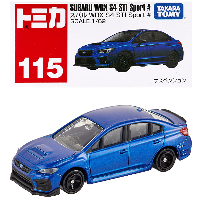 ○ポイント5倍○ タカラトミー トミカ No.115 スバル WRX S4 STI Sport ...