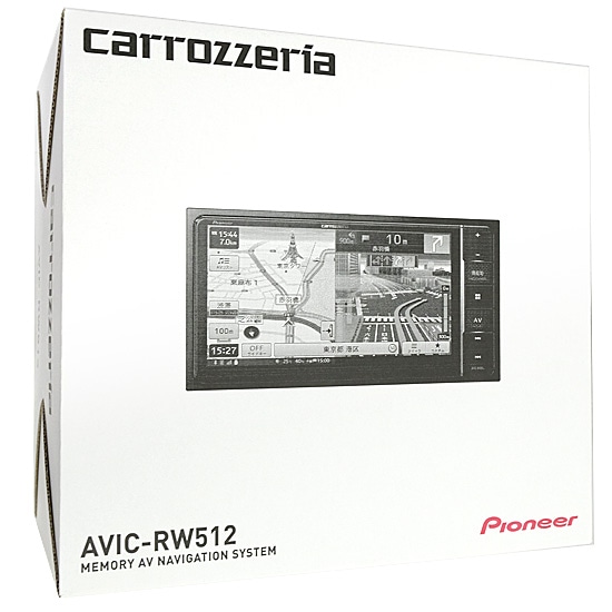 送料無料】PIONEER メモリーナビゲーション 楽ナビ AVIC-RW512