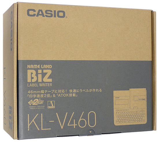 送料無料】CASIO ネームランド BIZシリーズ KL-V460: オンライン