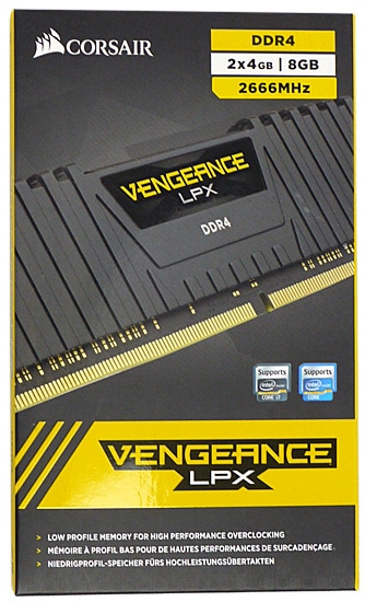 送料無料】【ゆうパケット発送】Corsair CMK8GX4M2A2666C16 DDR4 PC4