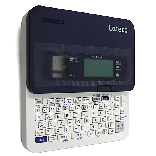 カシオ ラベルライター Lateco EC-K10 - 文具、ステーショナリー