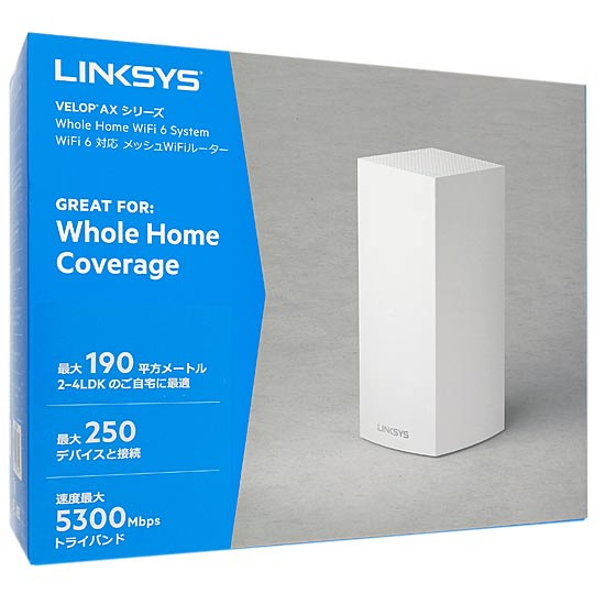 LINKSYS VELOP メッシュ WiFi 無線LAN ルーター - PC/タブレット