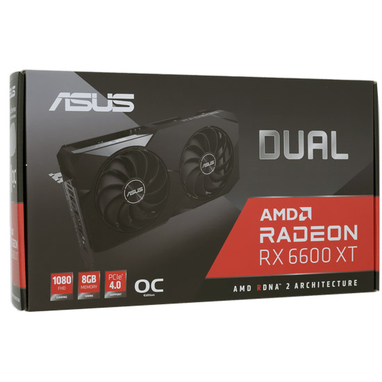 【新品未開封】ASUS DUAL AMD RADEON Rx6600XT