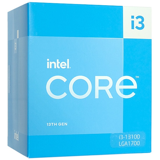 bn:13]【送料無料】Core i3 13100 3.4GHz 12MB LGA1700 SRMBU: オンラインショッピングエクセラー JRE  MALL店｜JRE MALL