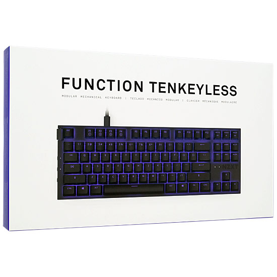 送料無料】NZXT ゲーミングキーボード Function Tenkeyless KB-1TKUS ...