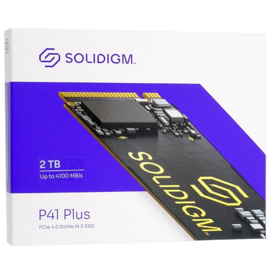 Solidigm P41 Plus SSDPFKNU020TZX1 - PCパーツ