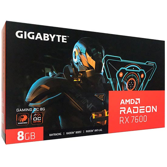 送料無料】GIGABYTE製グラボ GV-R76GAMING OC-8GD PCIExp 8GB