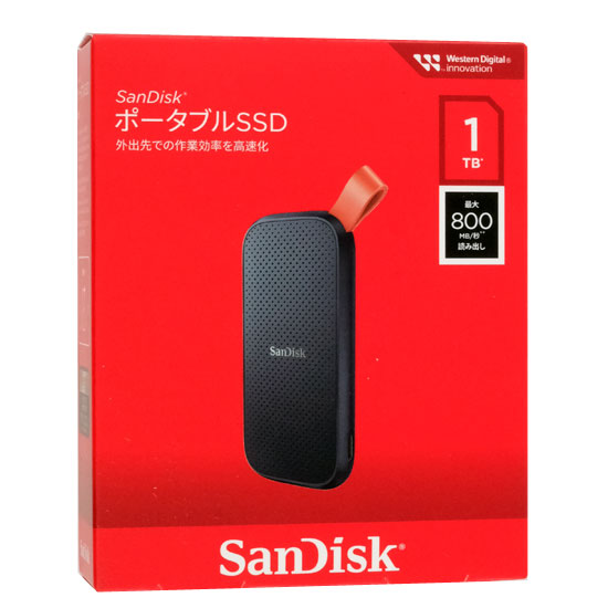送料無料】SANDISK ポータブルSSD SDSSDE30-1T00-J27 1TB: オンライン ...