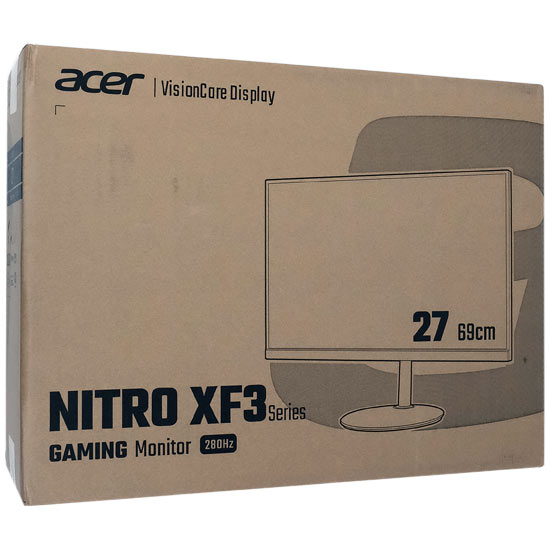 送料無料】acer製 27型 ゲーミングモニター NITRO XF3 XF273Zbmiiprx