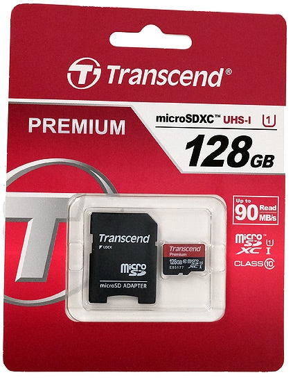 送料無料】Transcend製 microSDXCメモリーカード TS128GUSDU1 128GB: オンラインショッピングエクセラー JRE  MALL店｜JRE MALL