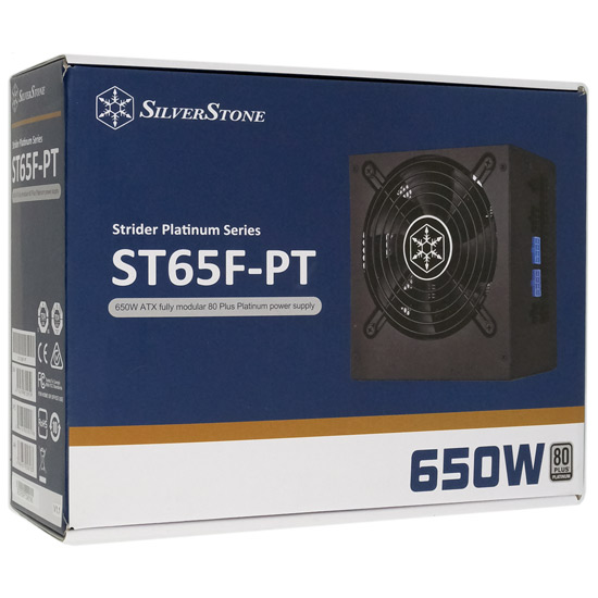 送料無料】SILVERSTONE製 PC電源 SST-ST65F-PT-Rev 650W: オンライン ...