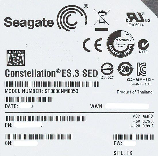 送料無料】SEAGATE製HDD ST3000NM0053 3TB SATA600 7200: オンラインショッピングエクセラー JRE  MALL店｜JRE MALL