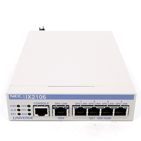 NEC VPN対応高速アクセスルータ UNIVERGE IX2106ヤマハ